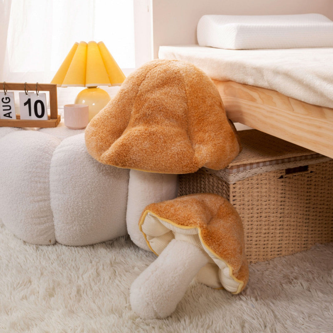 Fluffy Mushroom Cushion | Bowlift