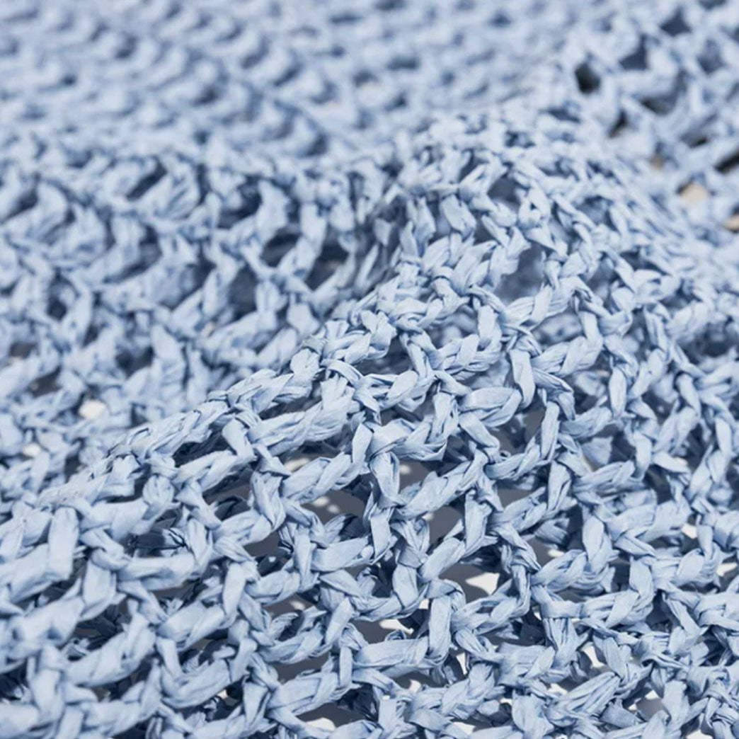 BowLift | Net straw crochet beach bag