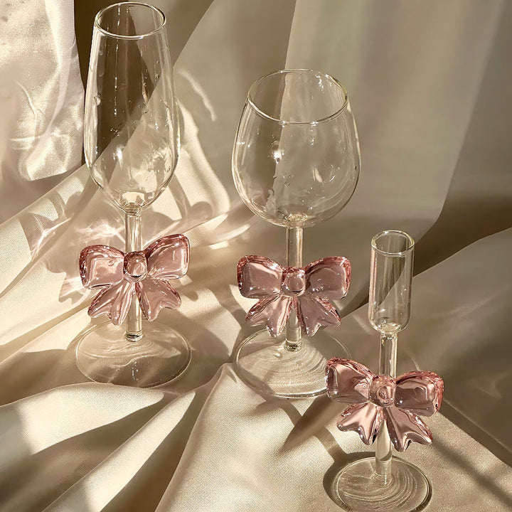 Glass Bow Candleholder | Bowlift