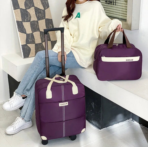 BowLift | 2 in 1 Travel Bags Trolley Bags Hand Luggage Bags