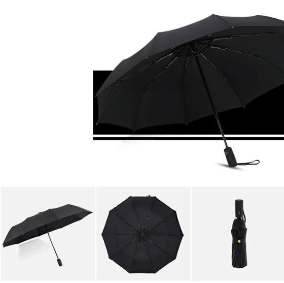 BowLift | StormShield Automatic Umbrella – Windproof Storm Umbrella with Reversed Closing Mechanism