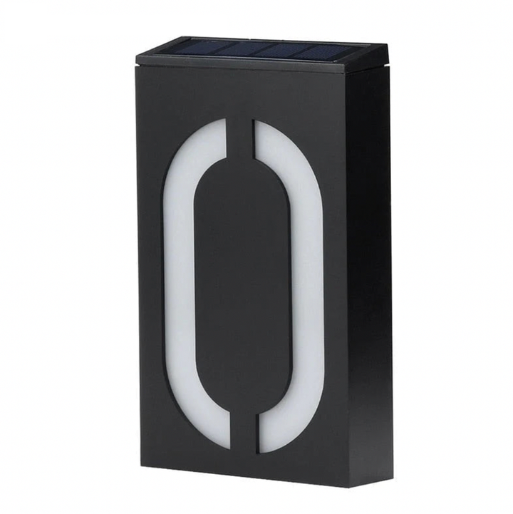 BowLift | Lighted House Number on Solar Energy - SolarSign