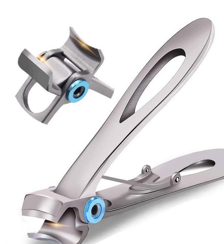 FLORENCE Professional Nail Clipper for Thick Nails | Stainless Steel Nail Clipper with Ergonomic Design | Bowlift