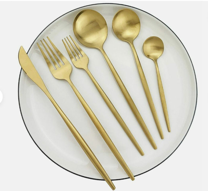 BowLift | Modern Luxe Cutlery Set of Stainless Steel in Stylish Colors