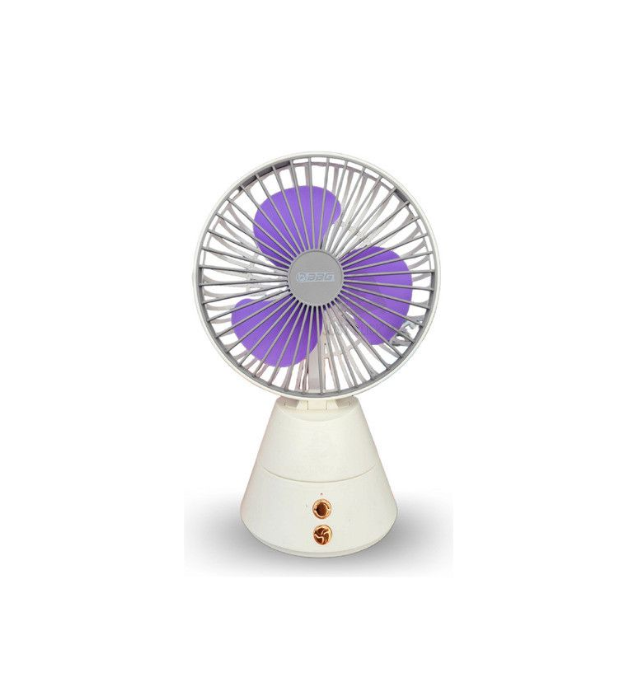 Rechargeable Mini  Table Fan Strong Wind And Shaking Head | Bowlift