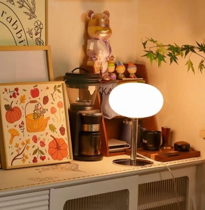 BetoverLicht – Elegant Beige LED Lamp for Atmospheric Lighting Bowlift