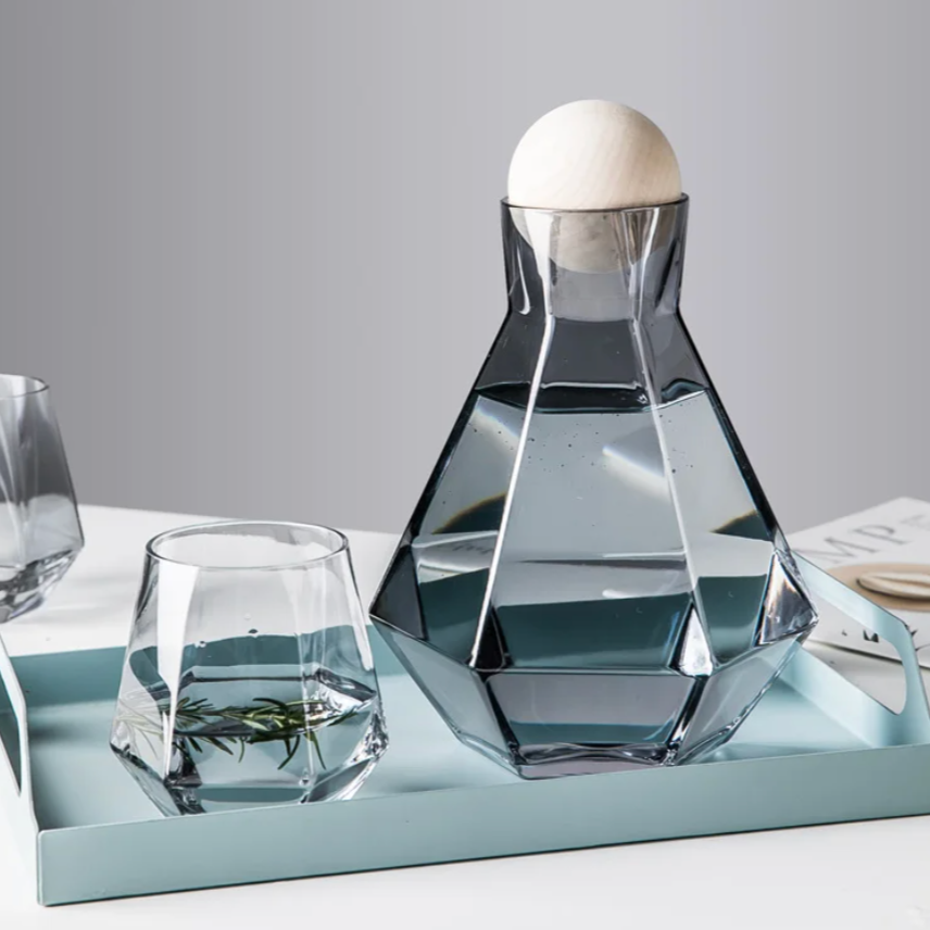 Diamond Drinkware 5-Piece Set Bowlift