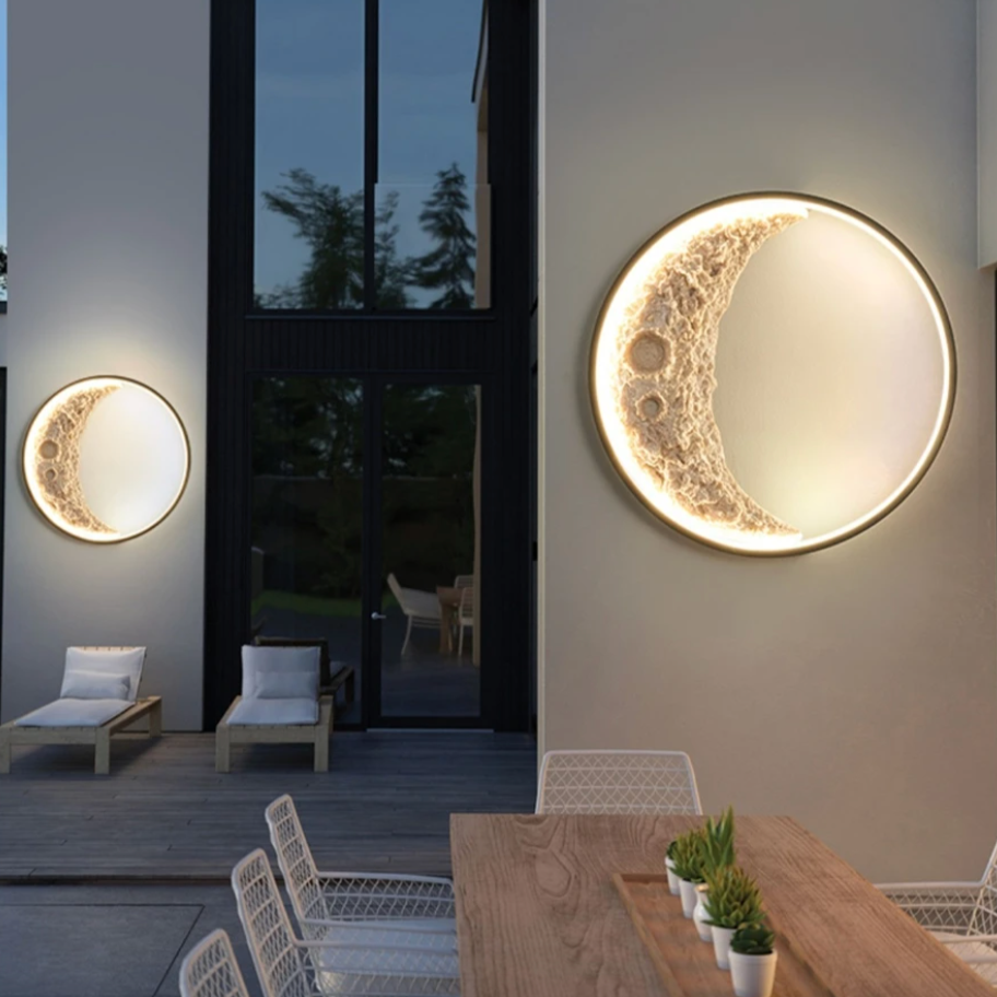 Crescent Moon Wall Light Bowlift