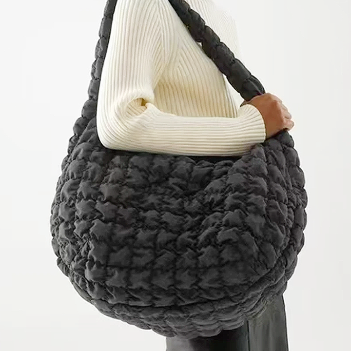 BowLift | Cross Quilt X-Large Shoulder Bag