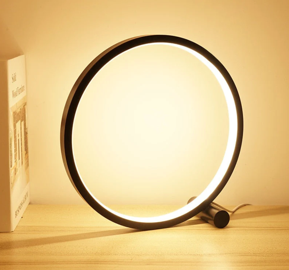 BowLift | Frendorf - Minimalistic table lamp with touch and dimming function