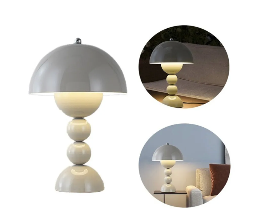 BowLift | Mushroom Dimmerable LED Table Lamp | USB Rechargeable