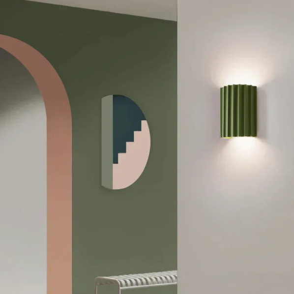 BowLift | Contemporary Resin Wall Lamp | Double-Sided Light Diffusion & Ideal for Modern Living Spaces, Bedrooms, Hallways