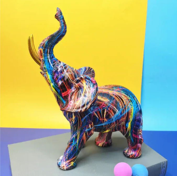 BowLift | Colorful Elephant Statue