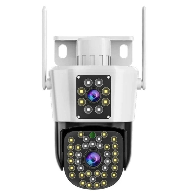 DualGuard Max 2-Pack – 360° Security Camera Set with Night Vision | Bowlift