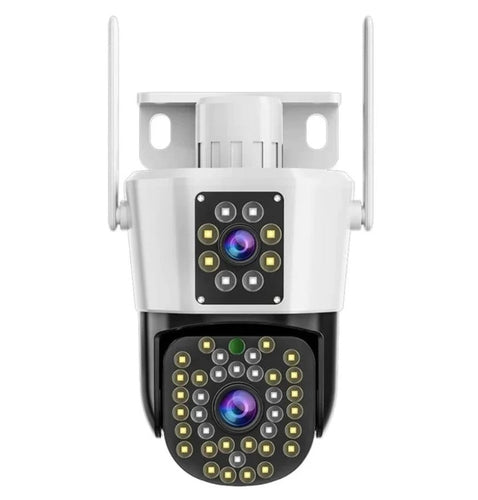 DualGuard Max 2-Pack – 360° Security Camera Set with Night Vision | Bowlift