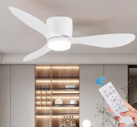 BowLift | Modern Ceiling Fan with Remote Control and LED Lighting