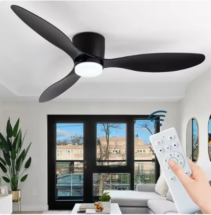 BowLift | Modern Ceiling Fan with Remote Control and LED Lighting