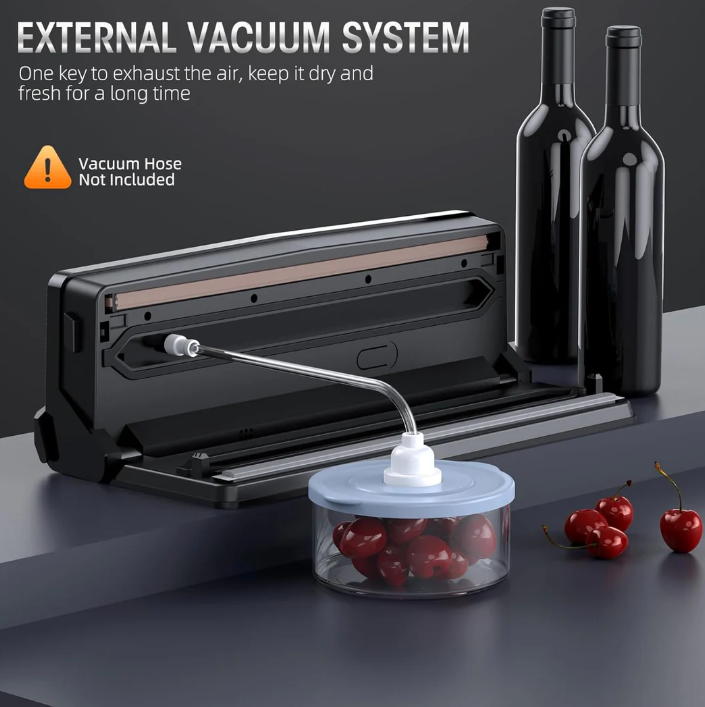BowLift | Multifunctional 8-in-1 Vacuum Sealer with Integrated Film Cutter