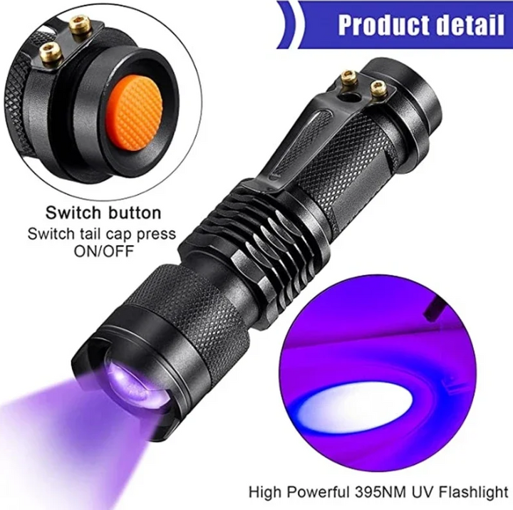 BowLift | UV-LED flashlight – Ultraviolet light for stain detection and pet urine detection