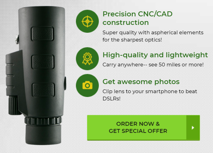 BowLift | Starscope HD Monocular – High-Powered Waterproof Telescope with Smartphone Holder & Tripod