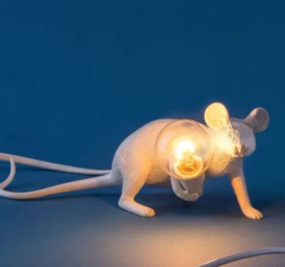 BowLift | Unique Mouse Table Lamp