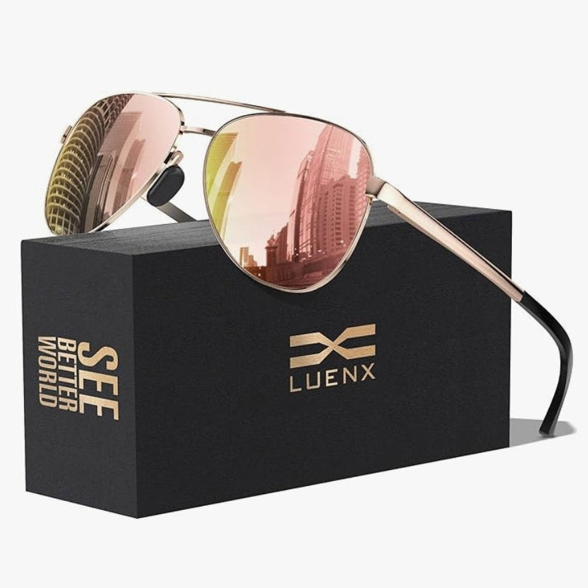 Pilot glasses with polarized lenses | Bowlift