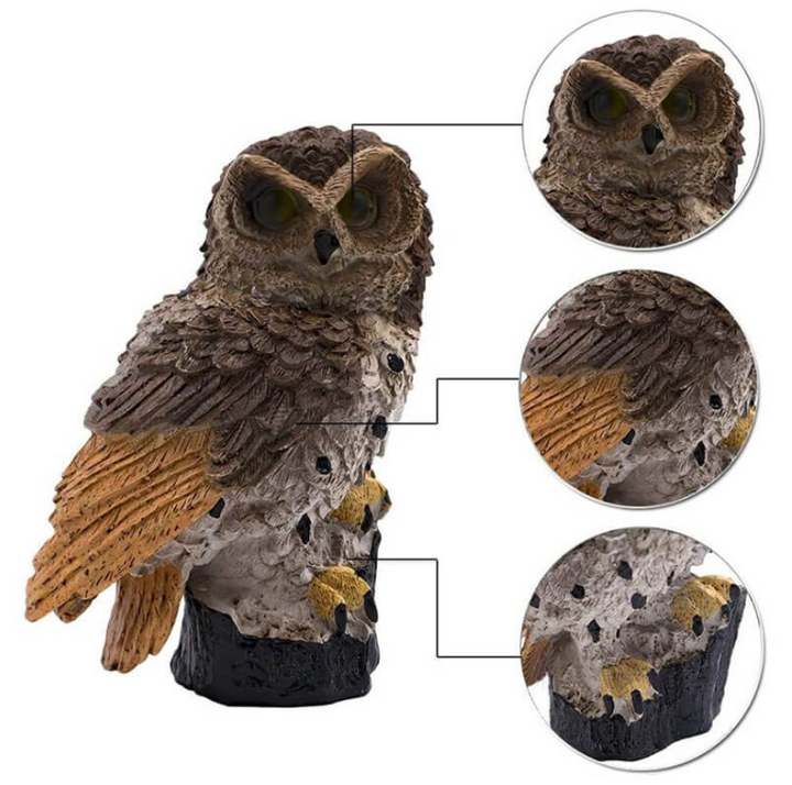 BowLift | Solar Owl Garden Light