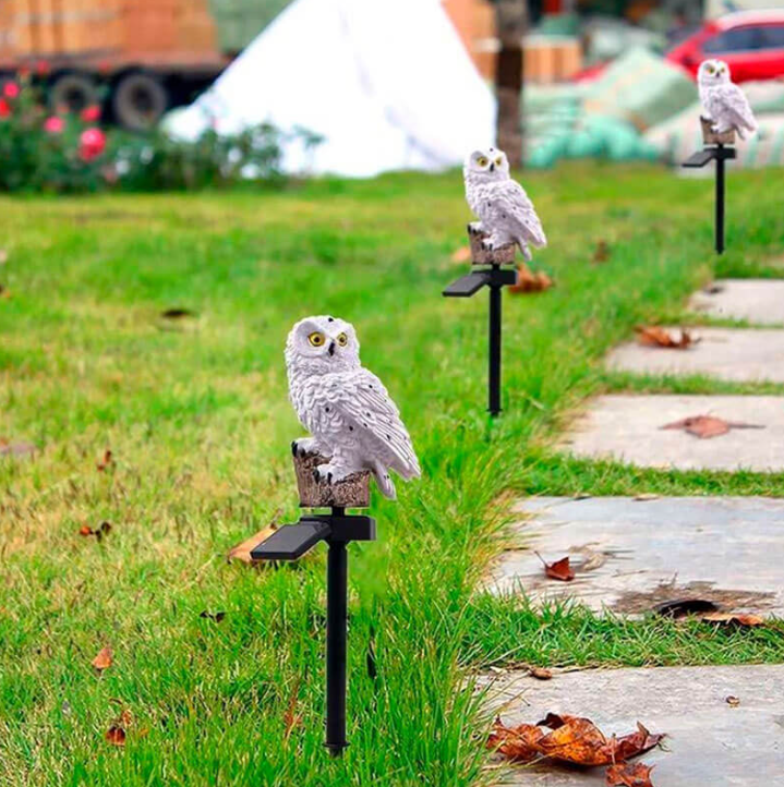 BowLift | Solar Owl Garden Light