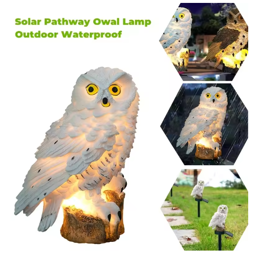 BowLift | Solar Owl Garden Light