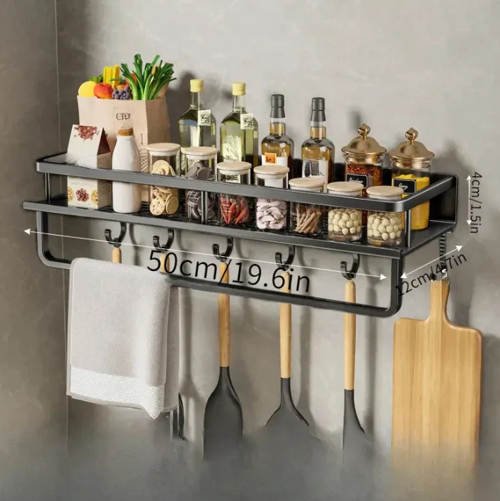 BowLift | Modern Gray Kitchen Shelf