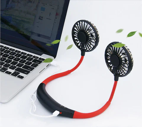 Hands-Free Neck Fan – Cool Air Without Holding | Bowlift