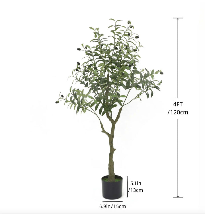 BowLift | OlivaLeaf - Lifelike Olive Tree Decoration