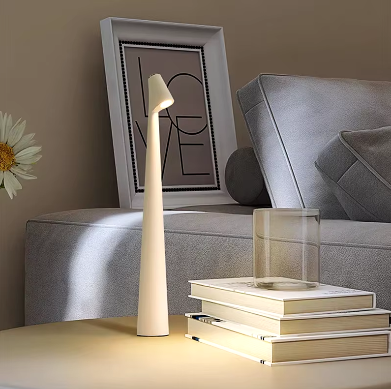 BowLift | LumiLux Portable Touch LED Lamp – Rechargeable, Dimmable and Slim Design
