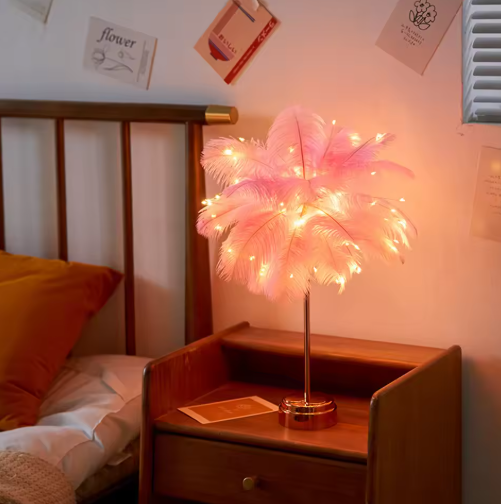 BowLift | Feather lamp