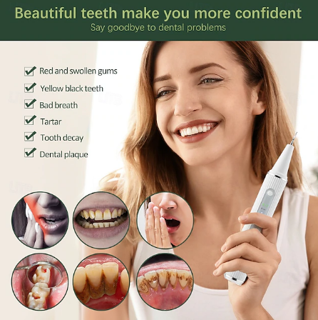 BowLift | Dental Scaler | Ultrasonic Plaque Remover Tool for Home
