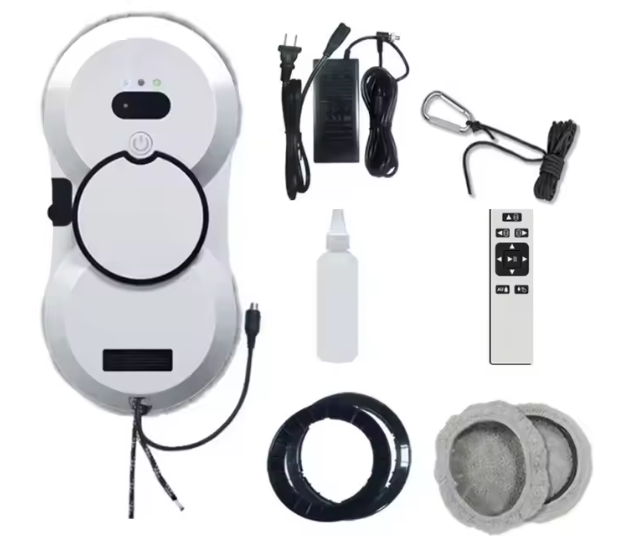 BowLift | Smart Window Cleaning Robot With Remote Control And Safety Rope