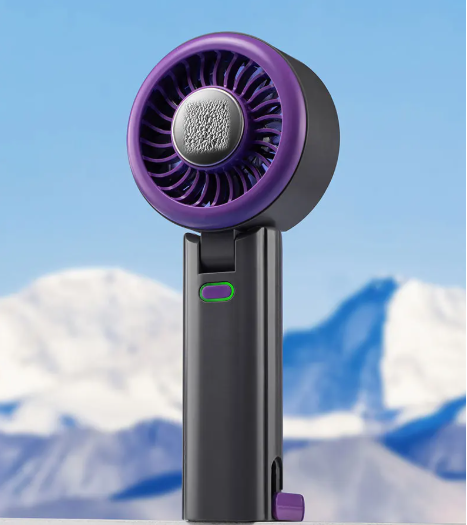 BowLift | Skye Mini Fan with Cooling Plate – Portable Fan with 100 Speeds and Adjustable Breeze
