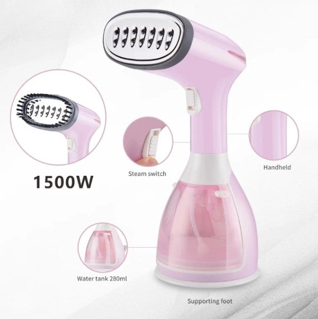 BowLift | Vertical Garment Steamer 280W Rapid Heat-Up 1500ml Tank – SteamFlow