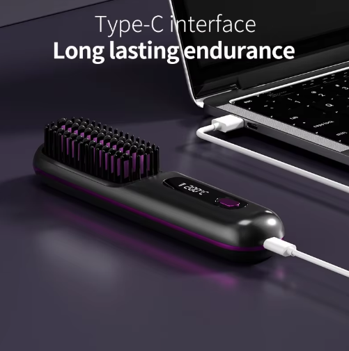 Thermal styling brush for short hair & bangs | Bowlift