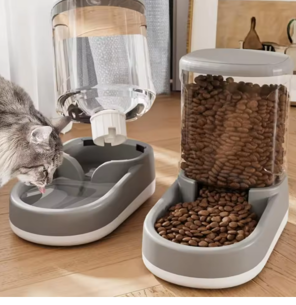 PawFill Feed & Water Dispenser Set automatic | Bowlift