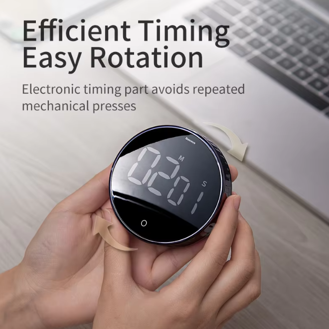 Digital Magnetic Kitchen Timer 99 Minutes | Bowlift