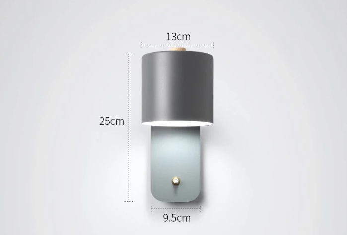 BowLift | Modern LED Wall Lamps with Switch for Home Decor