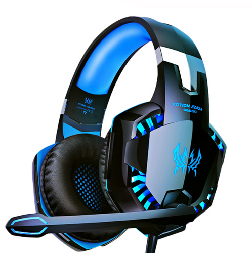 BowLift | Gaming Headphones For PC Bass Stereo Over-Head Earphone Casque Laptop Microphone