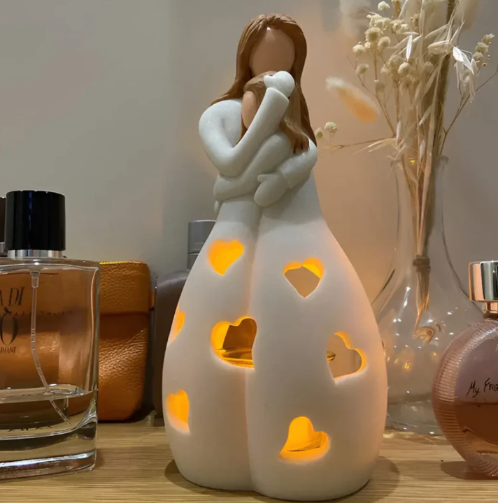 BowLift | Symbolic Mother-and-Child Candle Holder