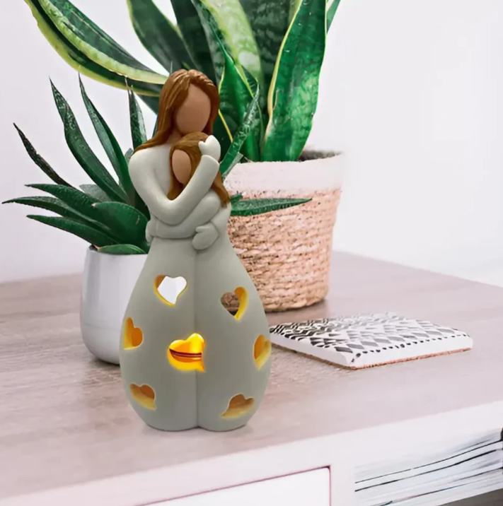 BowLift | Symbolic Mother-and-Child Candle Holder