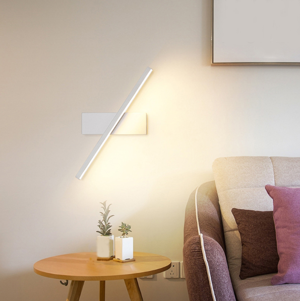 BowLift | LumaTwist Rotatable Bedroom Wall Lamp | Modern LED Design | Adjustable | Mood Light