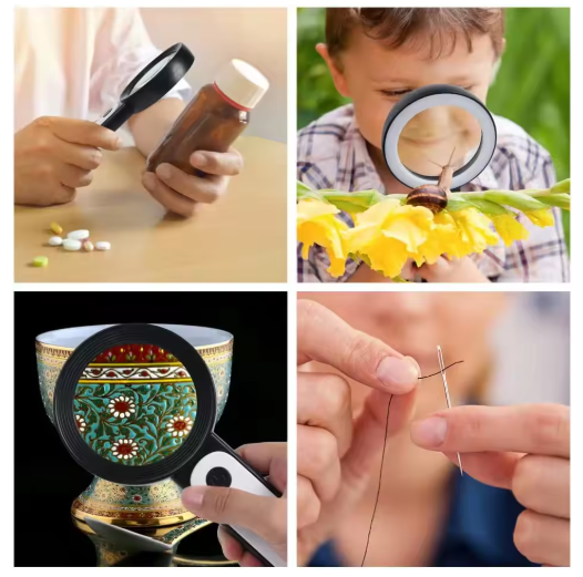 BowLift | 30x magnifying glass for seniors