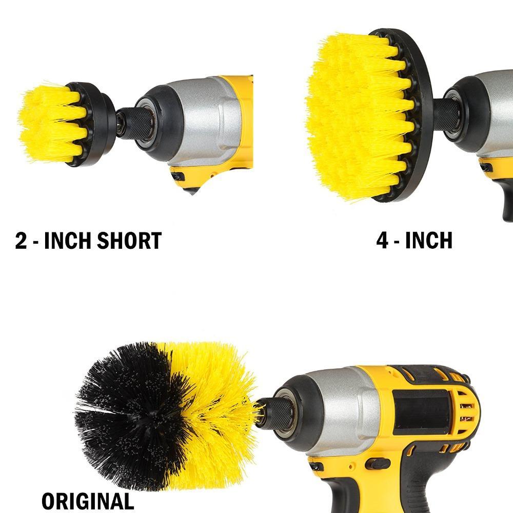 BowLift | Powerful 3 Pcs/Set Drill Scrubber Brush