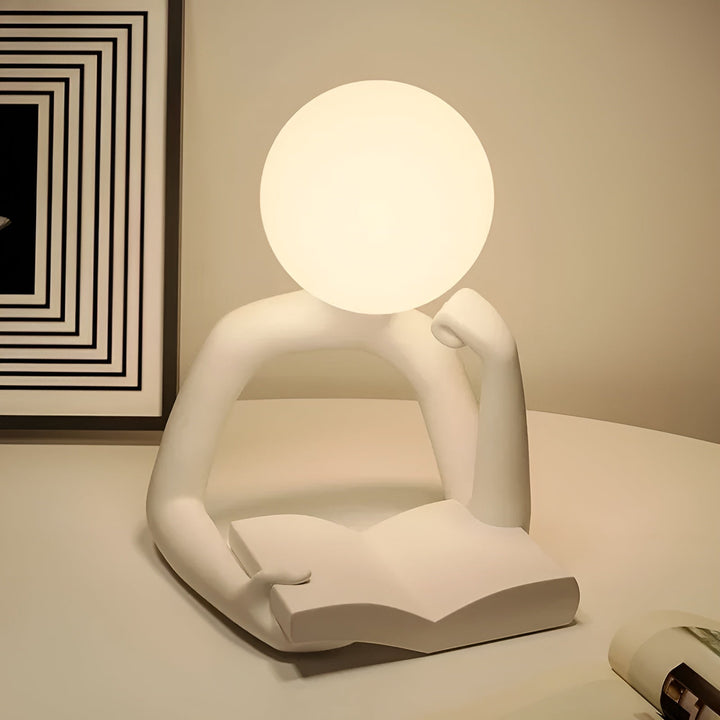 BowLift | LuxLume Refined Designer Table Lamp – Modern Art with Atmospheric Lighting