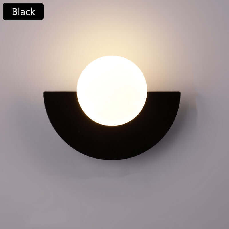BowLift | Half Moon Metal Wall Light. Available in 2 different sizes and various colors.